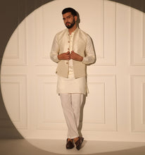 Load image into Gallery viewer, Maharana Kurta Jacket Set with Pyjama (Set of 3)
