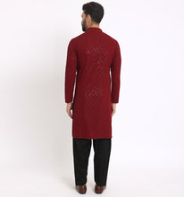 Load image into Gallery viewer, Rayan Embroidered Sequin Kurta
