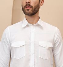 Load image into Gallery viewer, White Linen Shirt
