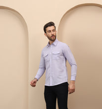 Load image into Gallery viewer, Lavender Linen Shirt
