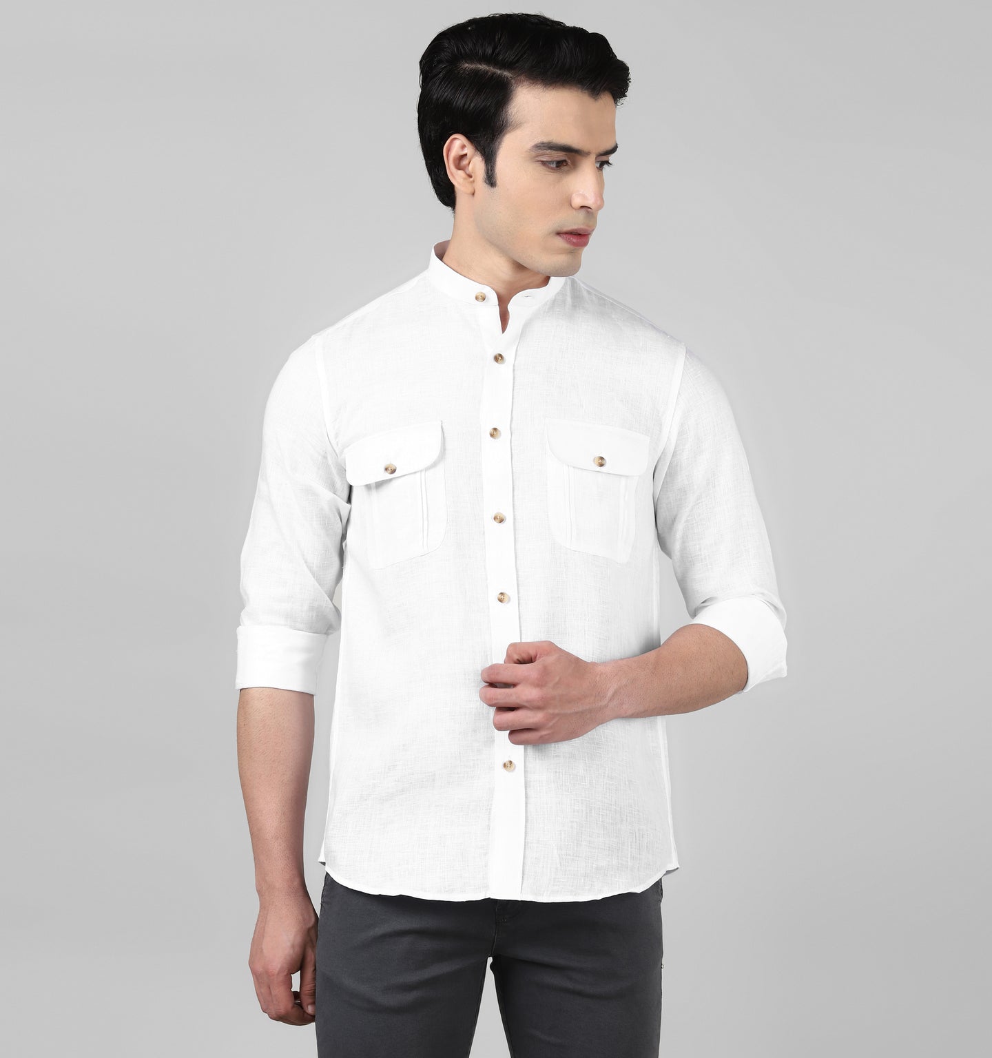 Coconut Pure Linen Shirt
