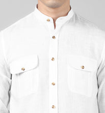 Load image into Gallery viewer, Coconut Pure Linen Shirt
