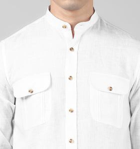 Coconut Pure Linen Shirt