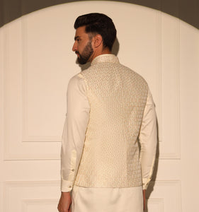 Maharana Embroidered Nehru Jacket