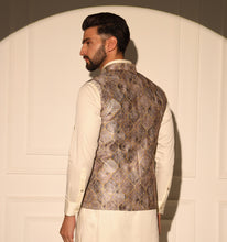 Load image into Gallery viewer, Sikandar Kurta Jacket Set with Pyjama (Set of 3)
