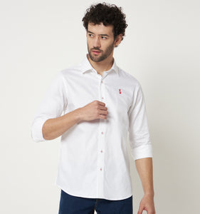King of Hearts Embroidery Shirt