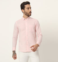 Load image into Gallery viewer, Bubblegum Linen Shirt
