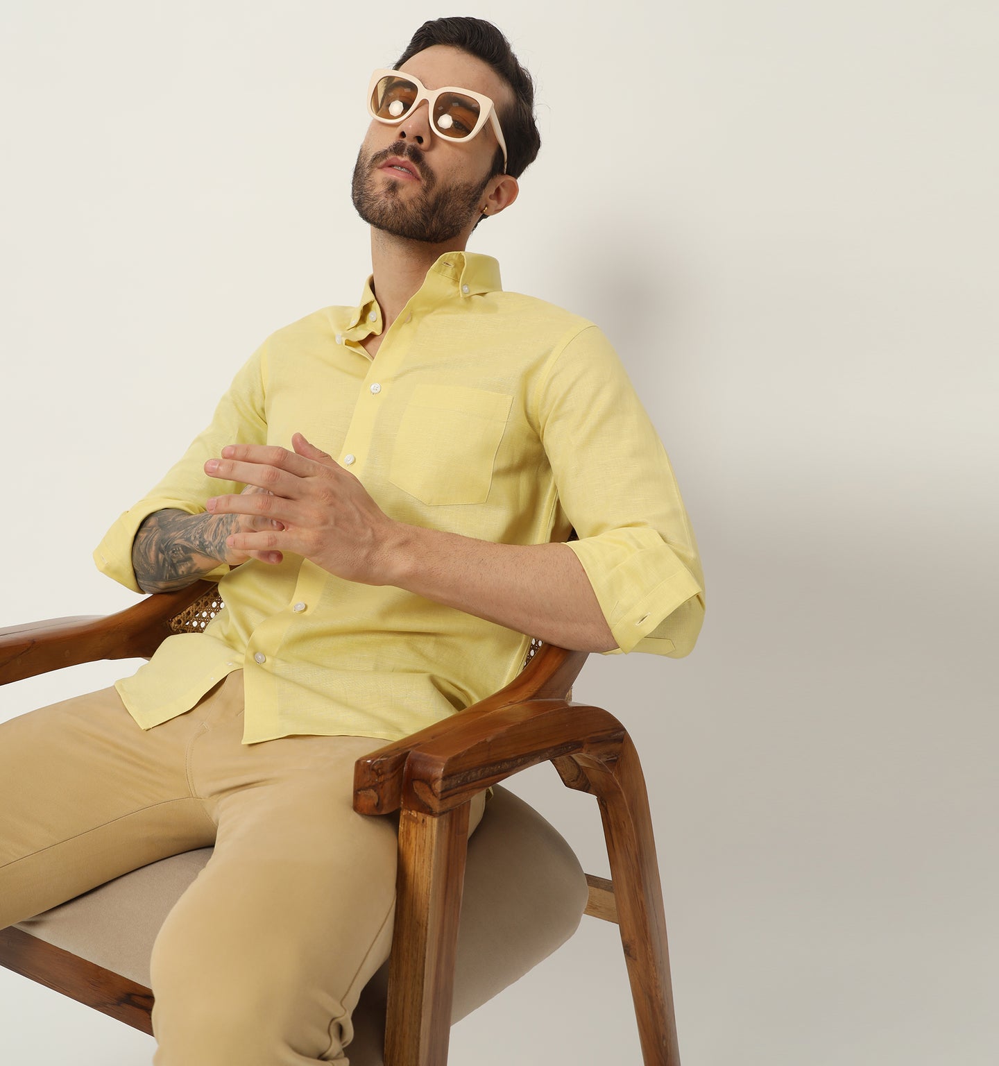 Pineapple Linen Shirt