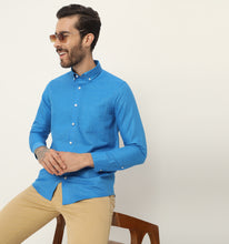 Load image into Gallery viewer, Azure Linen Shirt
