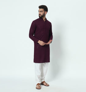 Mahreen Embroidered Sequin Kurta