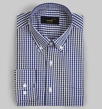 Load image into Gallery viewer, Navy Blue Gingham
