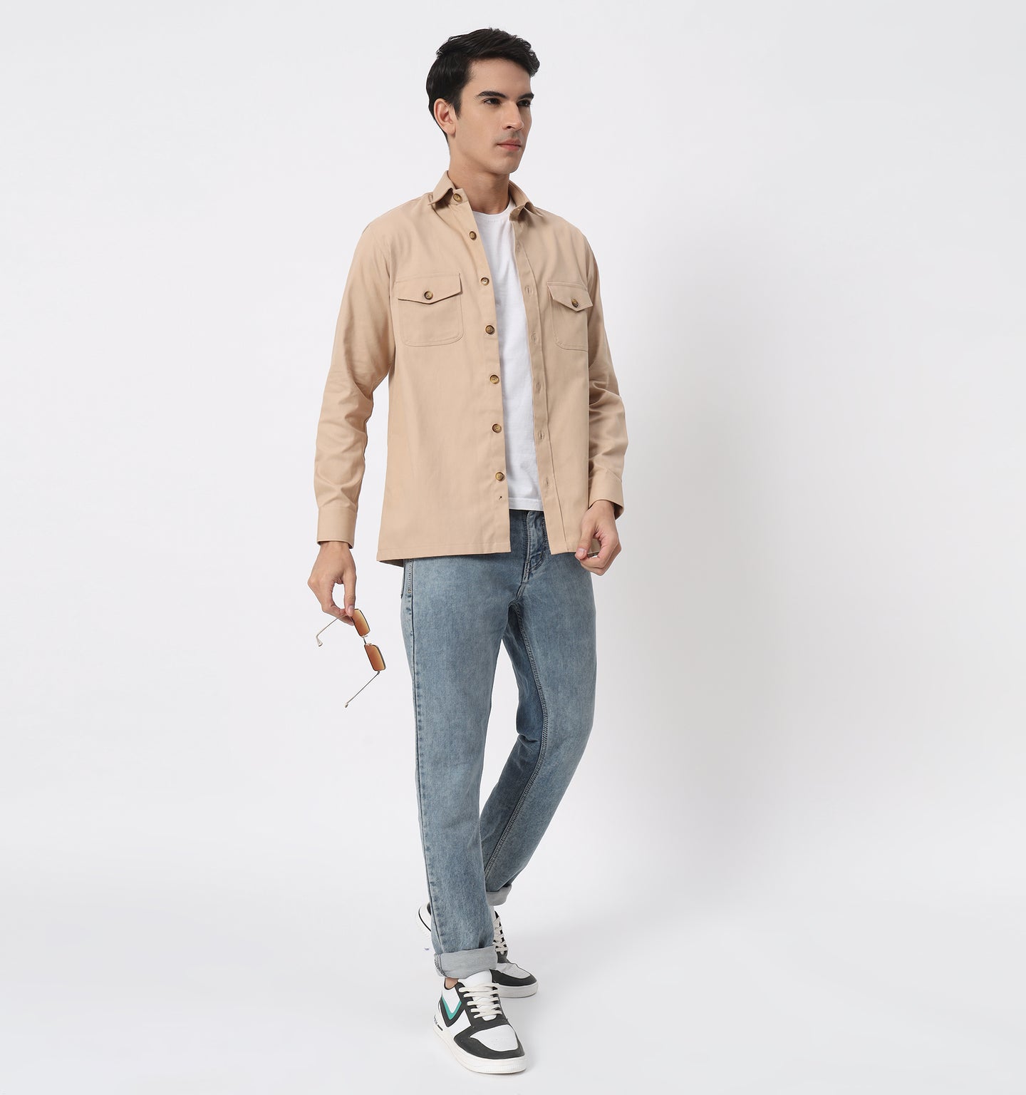 Beige Overshirt