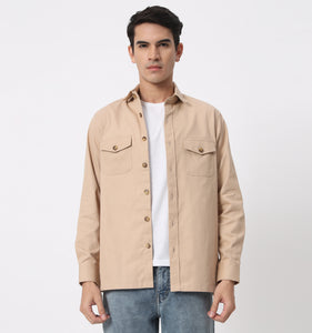 Beige Overshirt