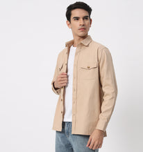 Load image into Gallery viewer, Beige Overshirt
