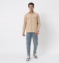 Load image into Gallery viewer, Beige Overshirt
