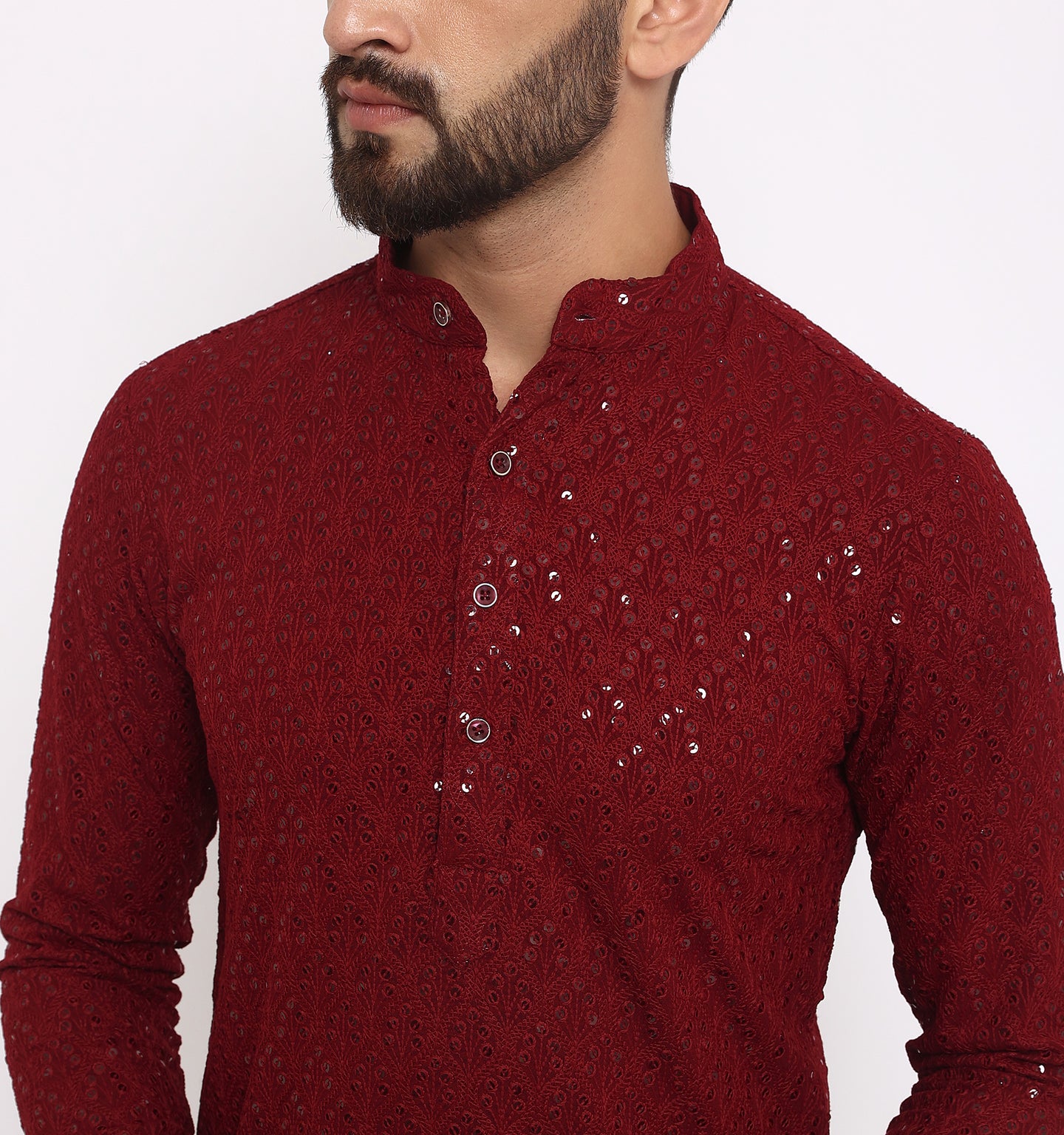 Rayan Embroidered Sequin Kurta