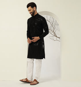 Ehsaas Embroidered Sequin Kurta