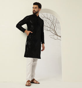 Ehsaas Embroidered Sequin Kurta