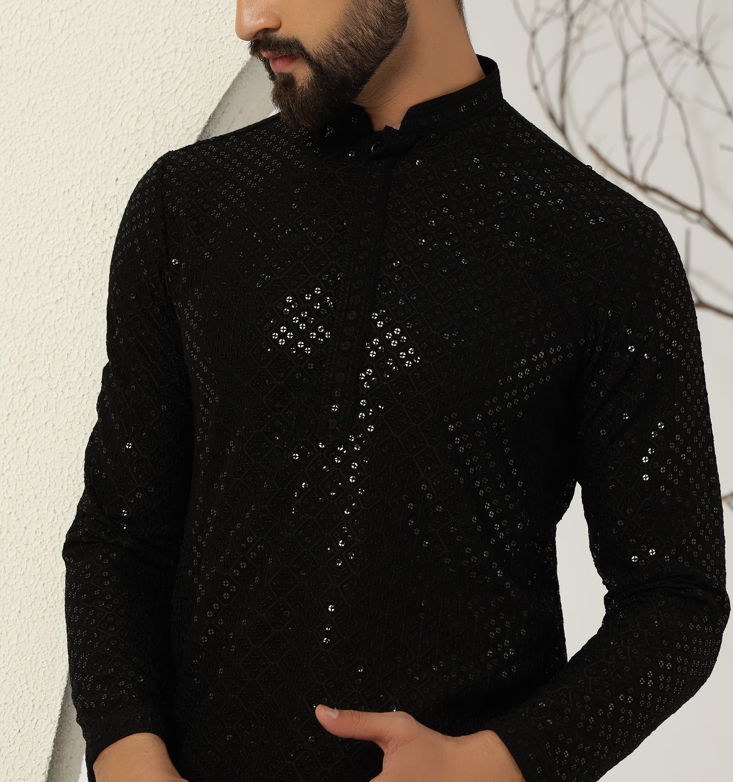Ehsaas Embroidered Sequin Kurta