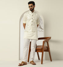 Load image into Gallery viewer, Samrat Embroidered Sequin Nehru Jacket
