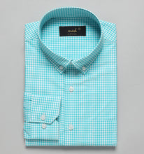 Load image into Gallery viewer, Turquoise Gingham
