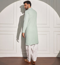 Load image into Gallery viewer, Pista Embroidered Sequin Kurta
