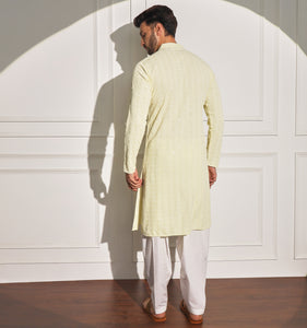 Umar Embroidered Sequin Kurta