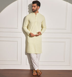 Umar Embroidered Sequin Kurta