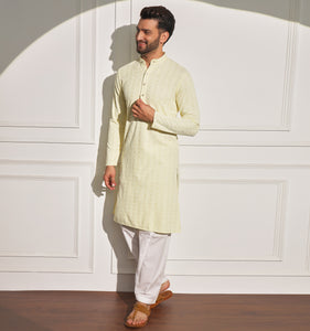 Umar Embroidered Sequin Kurta