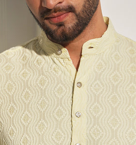 Umar Embroidered Sequin Kurta