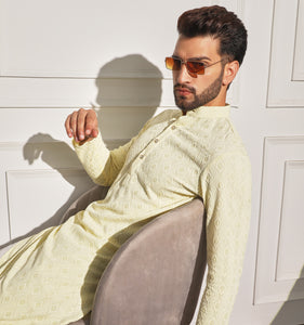 Umar Embroidered Sequin Kurta