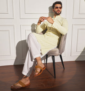 Umar Embroidered Sequin Kurta