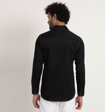 Load image into Gallery viewer, Gotham Contrast Stitch Detail Shirt
