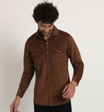 Load image into Gallery viewer, Brown Corduroy Shirt
