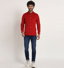Load image into Gallery viewer, Red Corduroy Shirt
