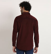 Load image into Gallery viewer, Wine Corduroy Shirt
