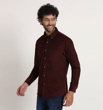 Load image into Gallery viewer, Wine Corduroy Shirt
