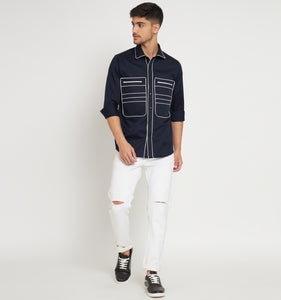 Harisson Navy Blue