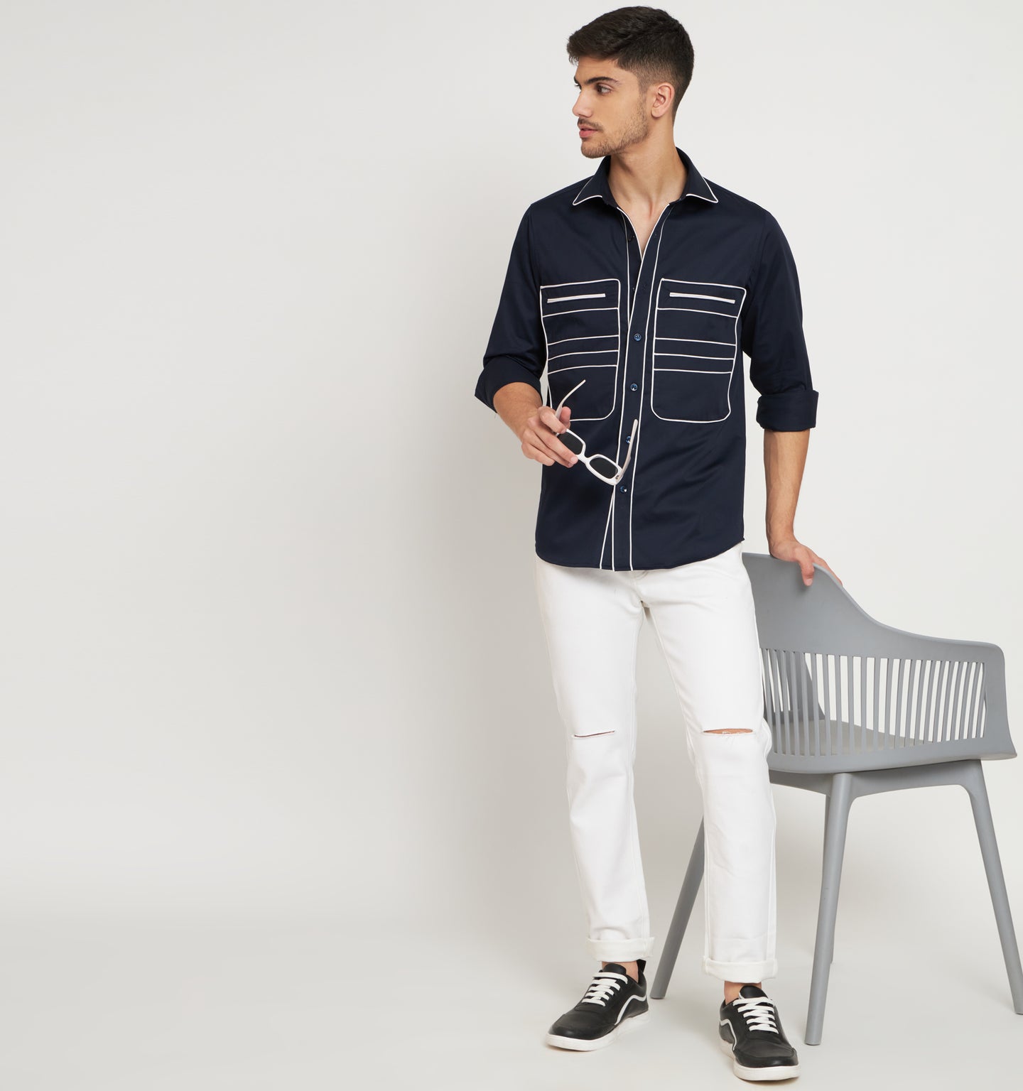 Harisson Navy Blue