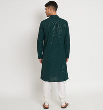 Load image into Gallery viewer, Zamra Embroidered Sequin Kurta
