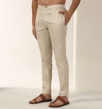 Load image into Gallery viewer, Beige Pathani Kurta Set (Set of 2)
