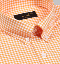 Load image into Gallery viewer, Orange Gingham
