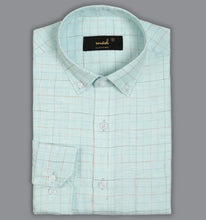 Load image into Gallery viewer, Aqua Pure Linen Shirt
