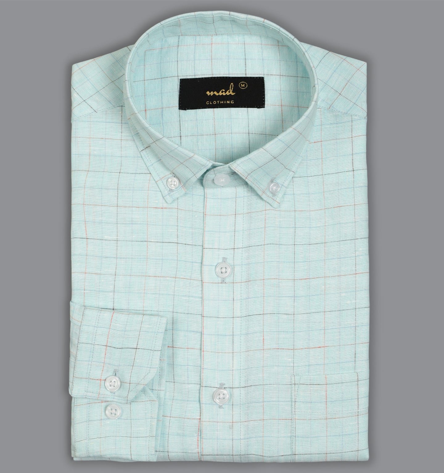 Aqua Pure Linen Shirt
