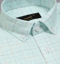 Load image into Gallery viewer, Aqua Pure Linen Shirt
