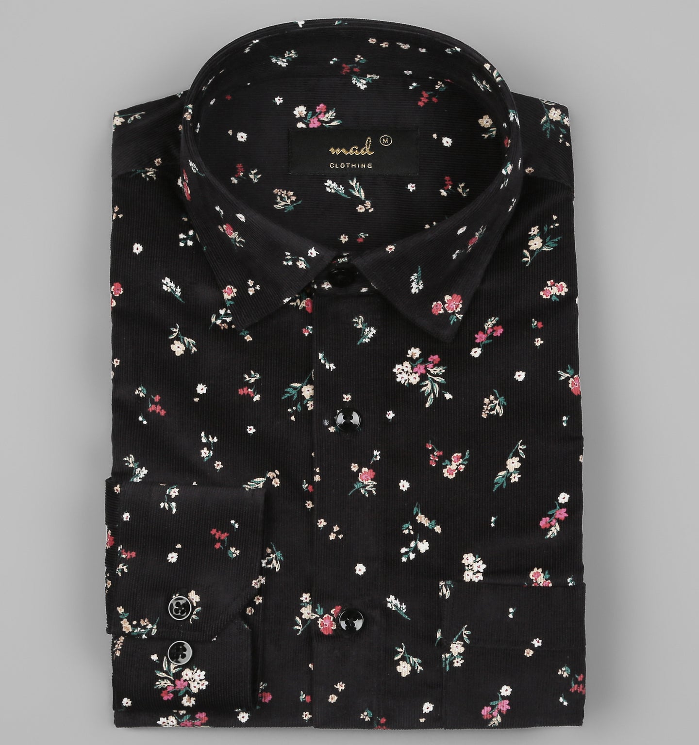 Posy Printed Corduroy Shirt