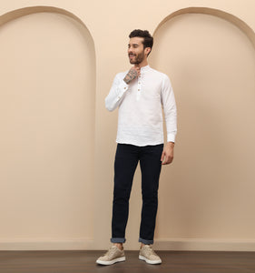 Blanc Linen Shirt