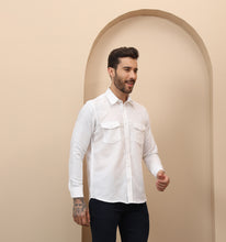 Load image into Gallery viewer, White Linen Shirt
