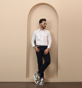 White Linen Shirt