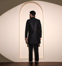Load image into Gallery viewer, Shershah Embroidered Sequin Indo-Western Jacket
